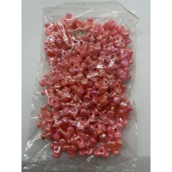 6 BAGS Gems 10MM TRI Propeller Beads - Picture 8 of 12